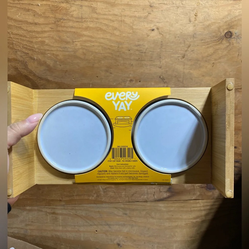 EveryYay Double Diner Bamboo Cat Set